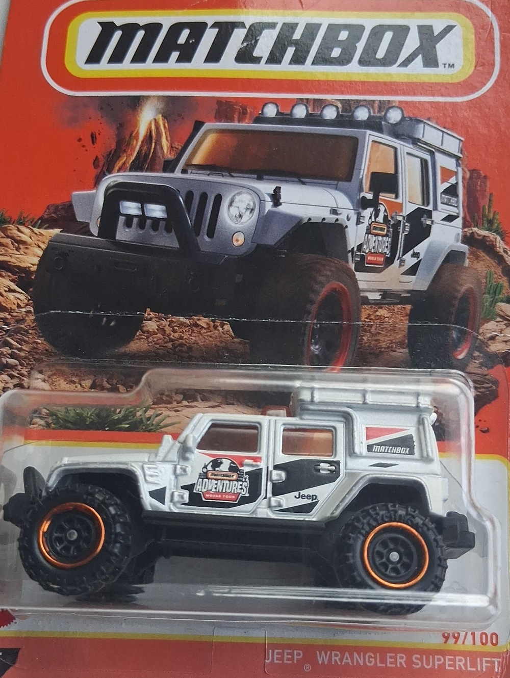 Matchbox Jeep Wrangler Superlift